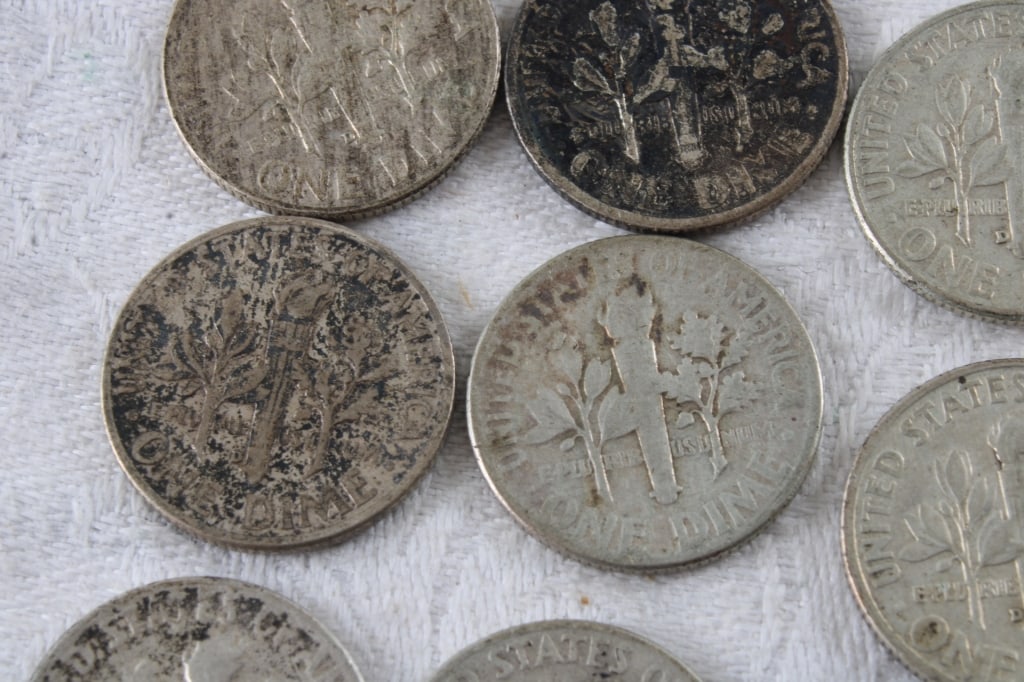 19 Roosevelt Silver Dimes & 1 Mercury Dime - 17