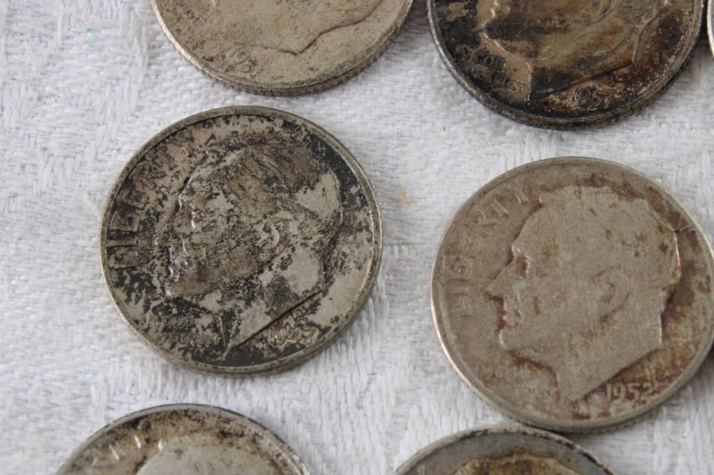 19 Roosevelt Silver Dimes & 1 Mercury Dime - 7
