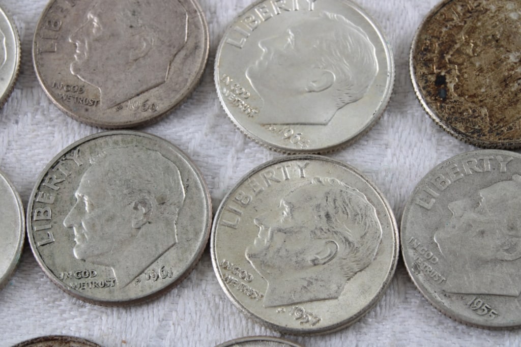 20 Roosevelt Silver Dimes - 6