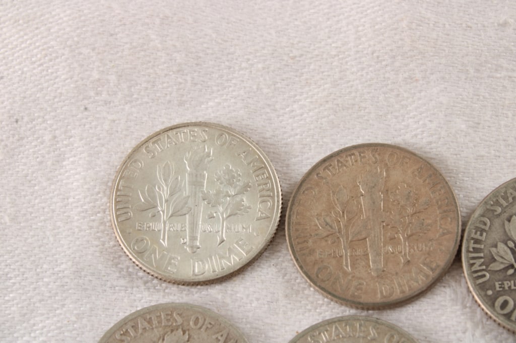 20 Roosevelt Silver Dimes - 12