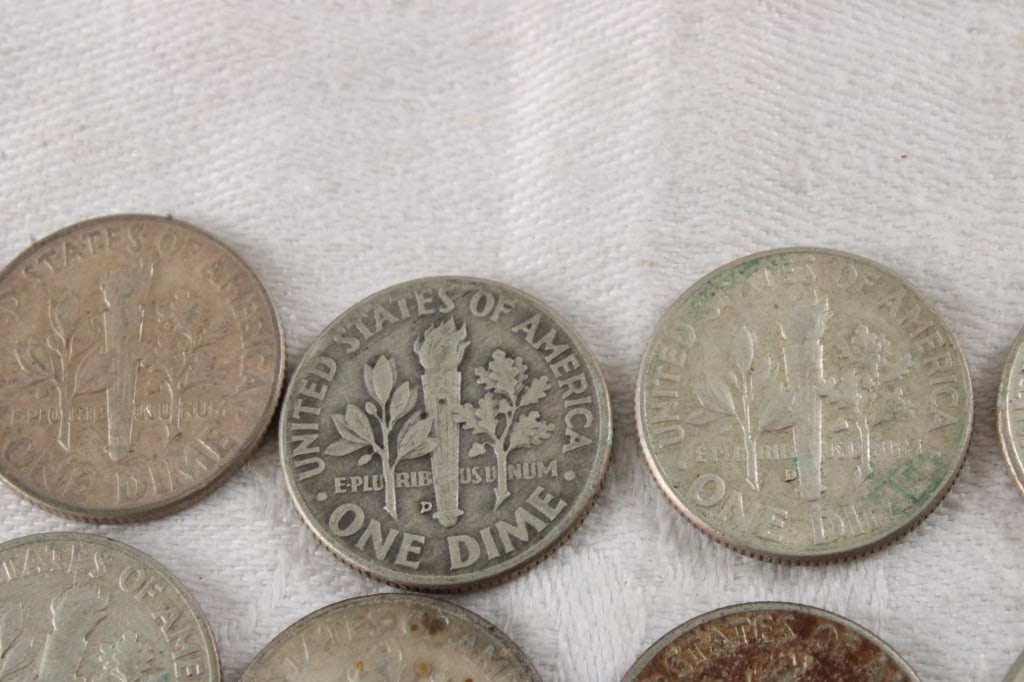 20 Roosevelt Silver Dimes - 13