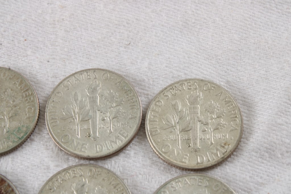 20 Roosevelt Silver Dimes - 14