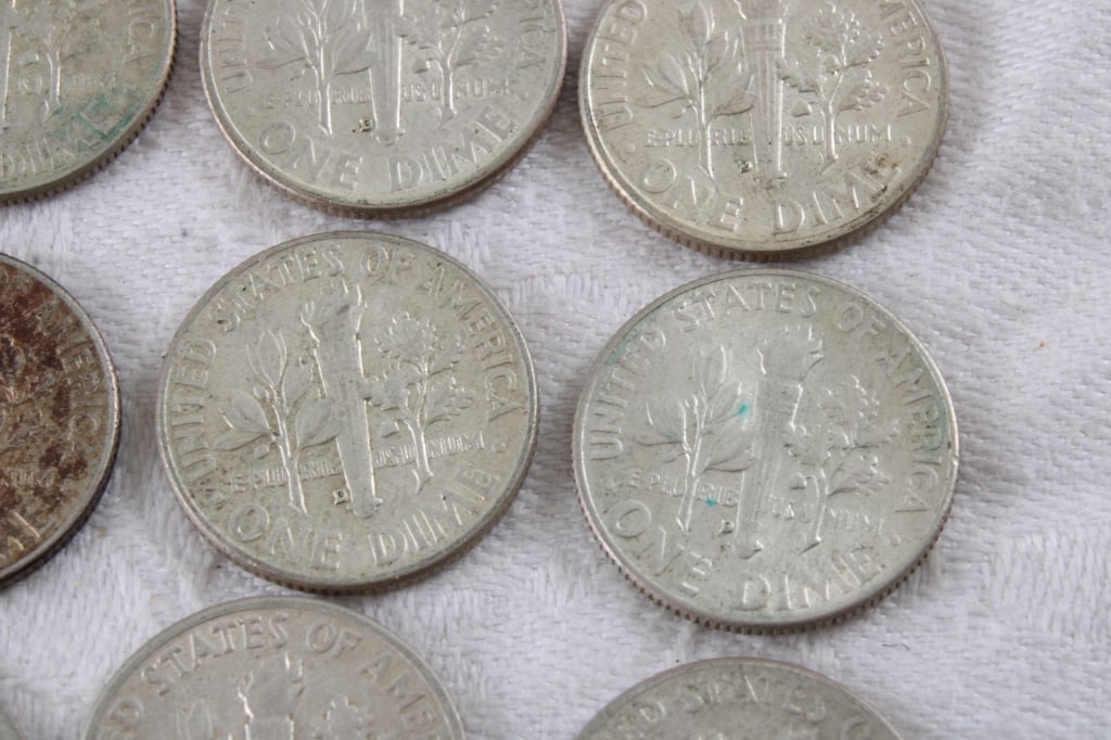 20 Roosevelt Silver Dimes - 15