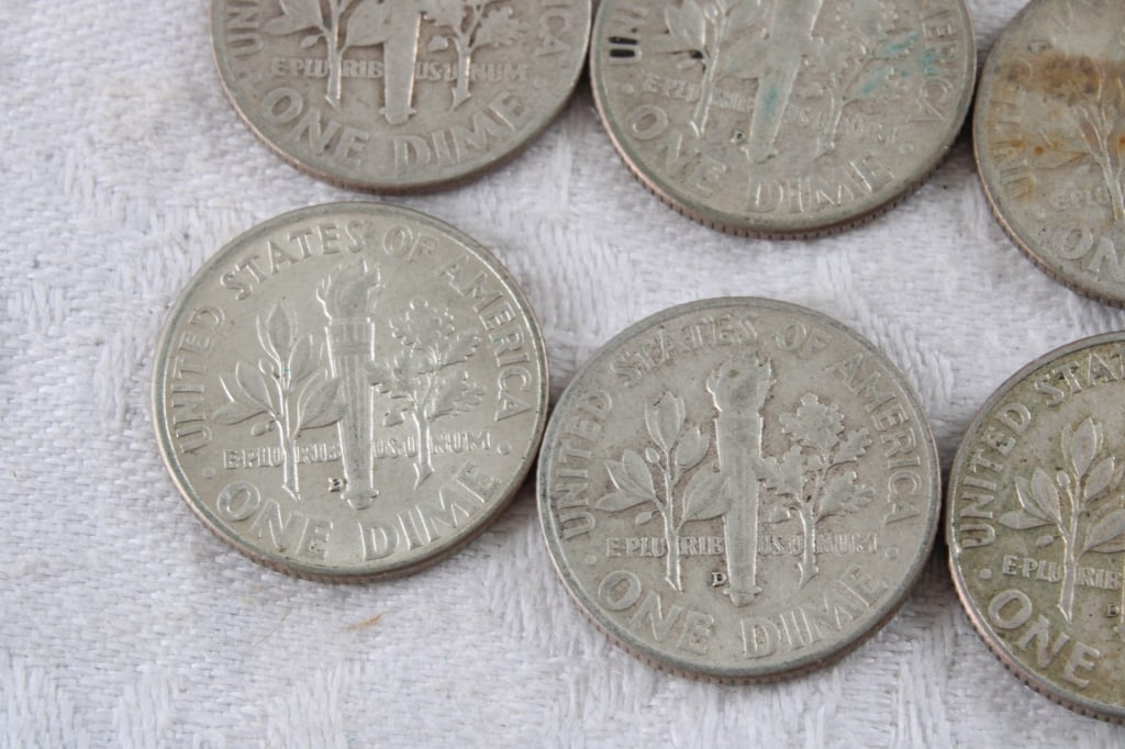 20 Roosevelt Silver Dimes - 18