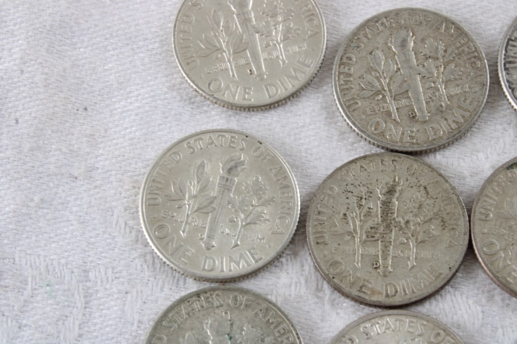 20 Roosevelt Silver Dimes - 17