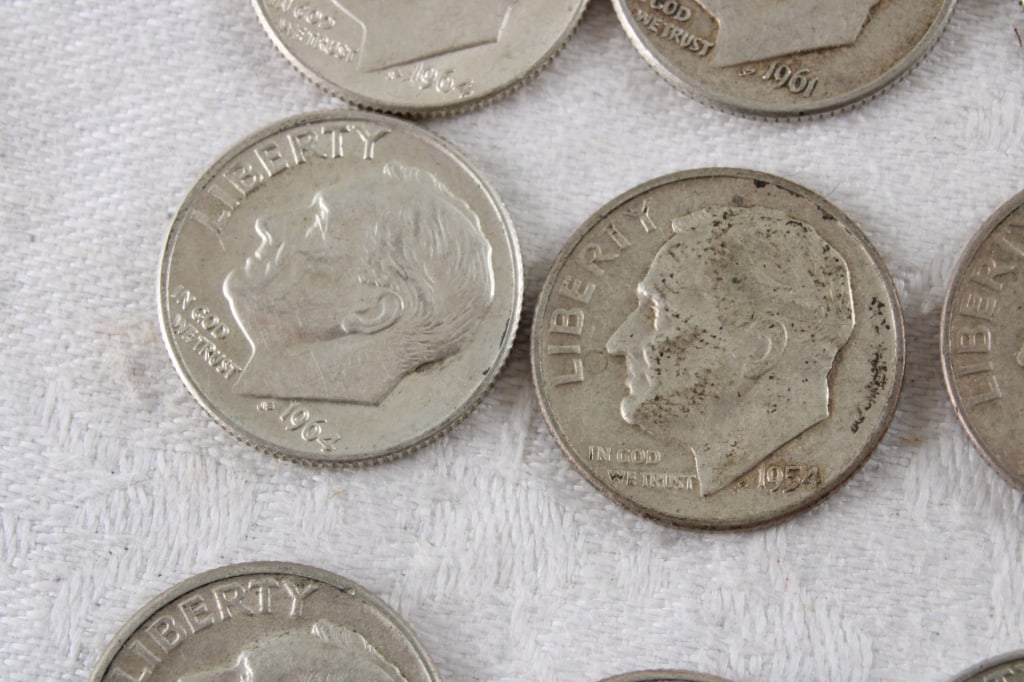 20 Roosevelt Silver Dimes - 3