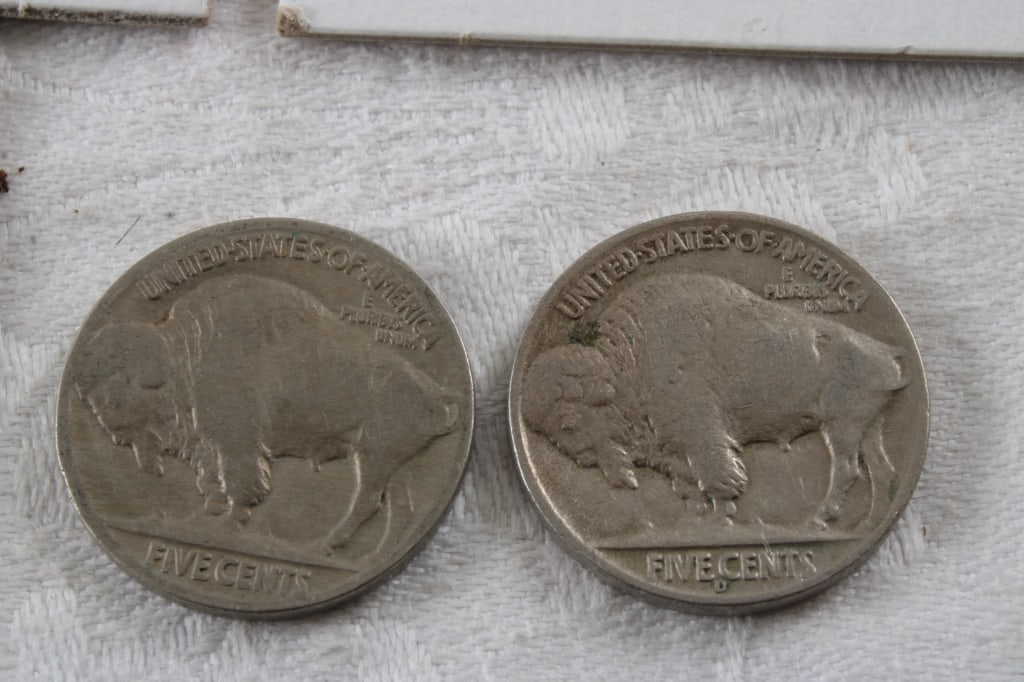 29 Buffalo Nickels & 1866 3 Cent Nickel - 19