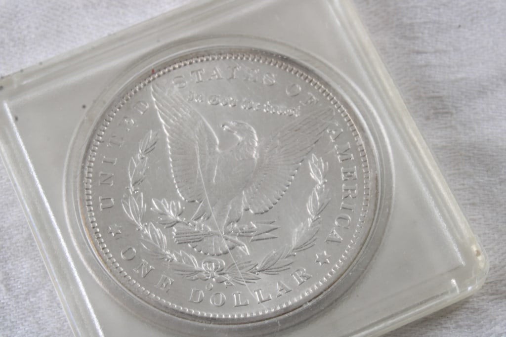 1883 O Morgan Silver Dollar - 4