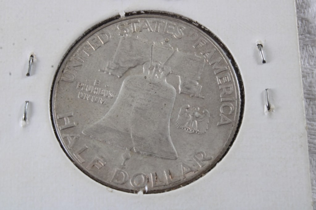 2 1943 Walking Liberty Halves, 1962D Franklin Half - 3