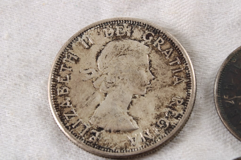 4 Foreign 80% Silver Coins - 2