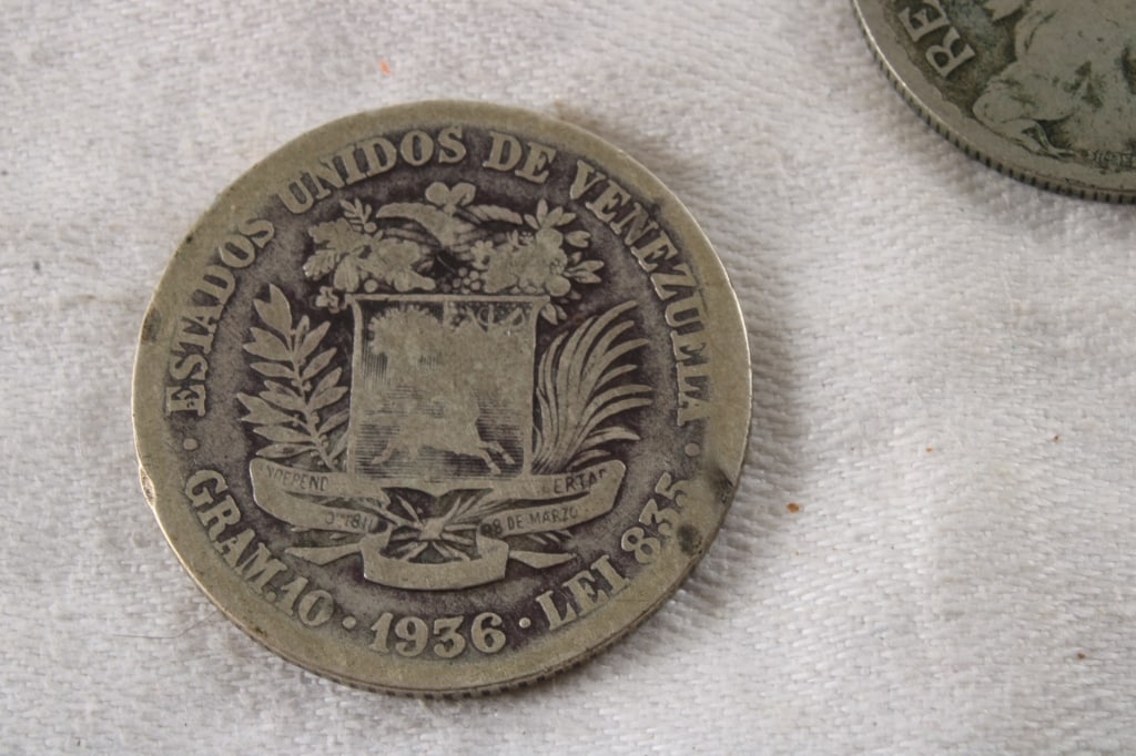 4 Foreign Coins 3 Silver, 1 Copper/Brass - 5