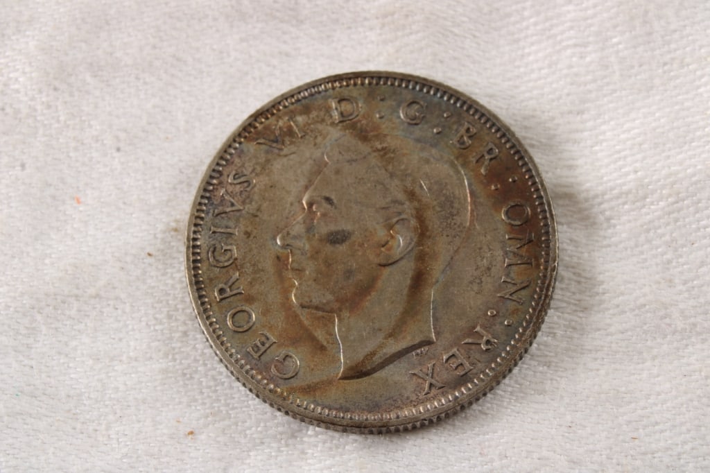 4 Foreign Coins 3 Silver, 1 Copper/Brass - 8
