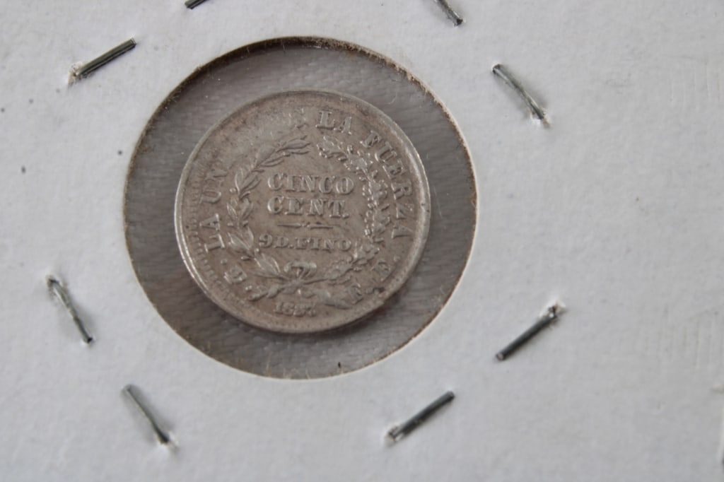 4 90% Silver Bolivia Coins - 5