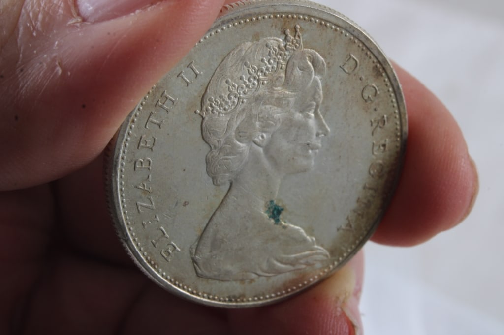 1965 Canadian Silver Dollar 80% Silver - 2