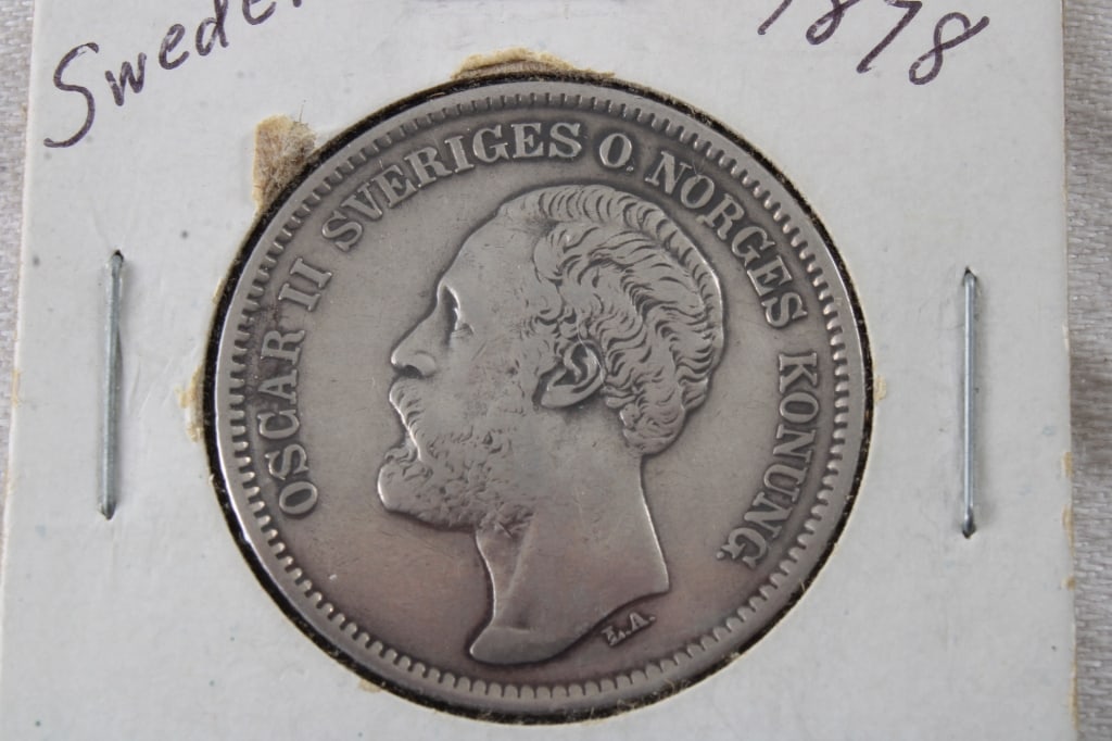 4 Swedish Silver Coins - 4