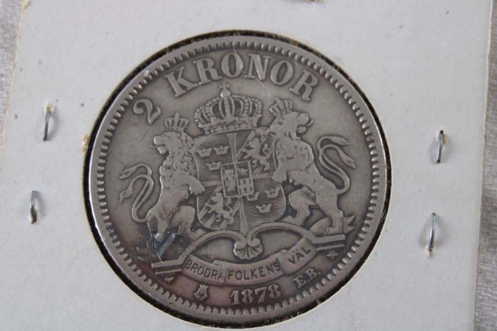 4 Swedish Silver Coins - 5