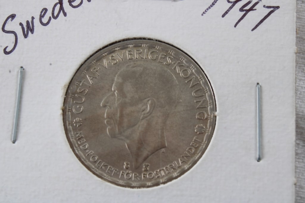 4 Swedish Silver Coins - 6