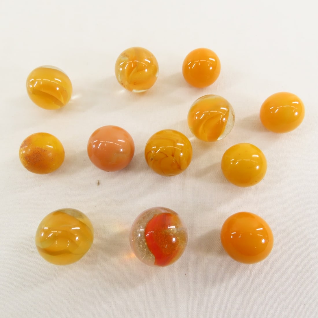 Collection of Vintage Marbles, some shooters - 11