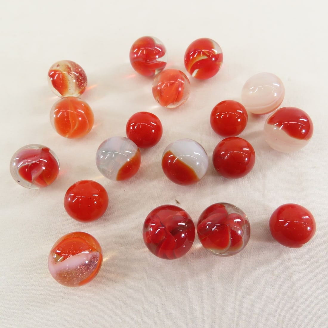 Collection of Vintage Marbles, some shooters - 12