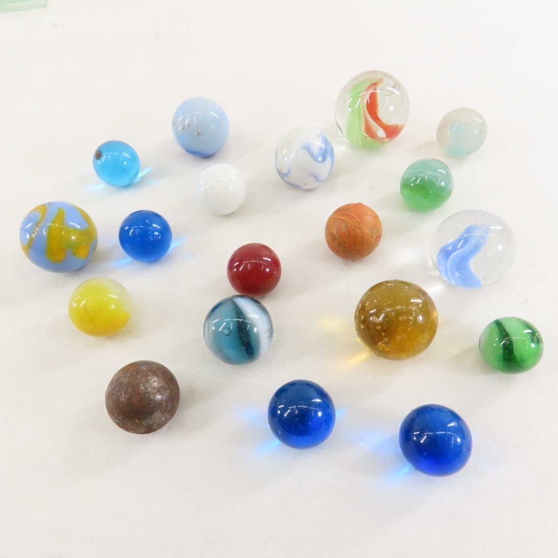 Collection of Vintage Marbles, some shooters - 14