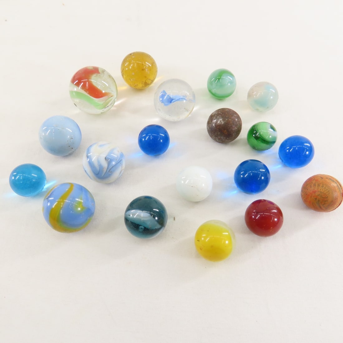Collection of Vintage Marbles, some shooters - 15