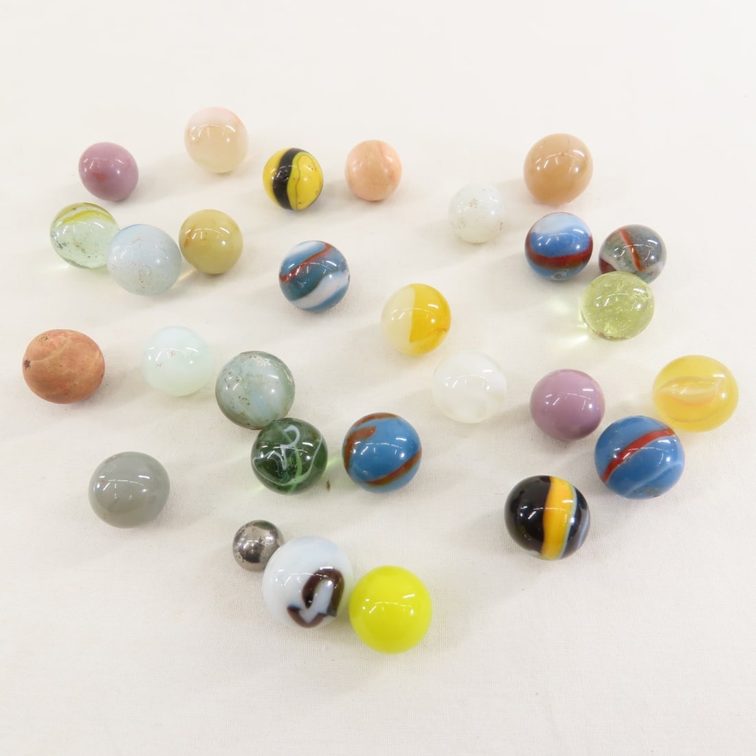 Collection of Vintage Marbles, some shooters - 16
