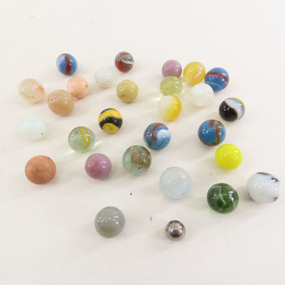 Collection of Vintage Marbles, some shooters - 17