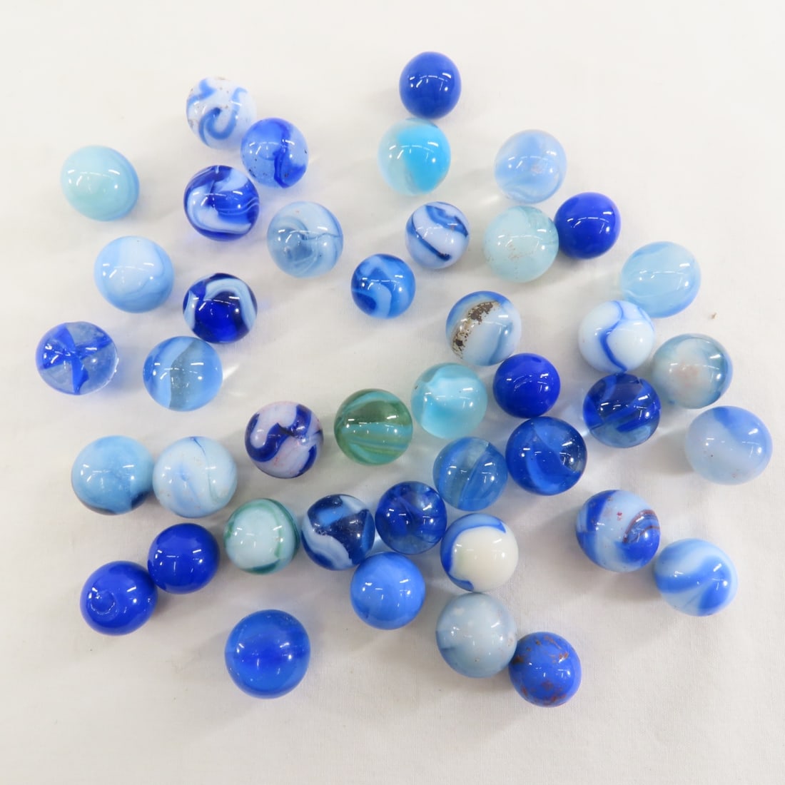 Collection of Vintage Marbles, some shooters - 8