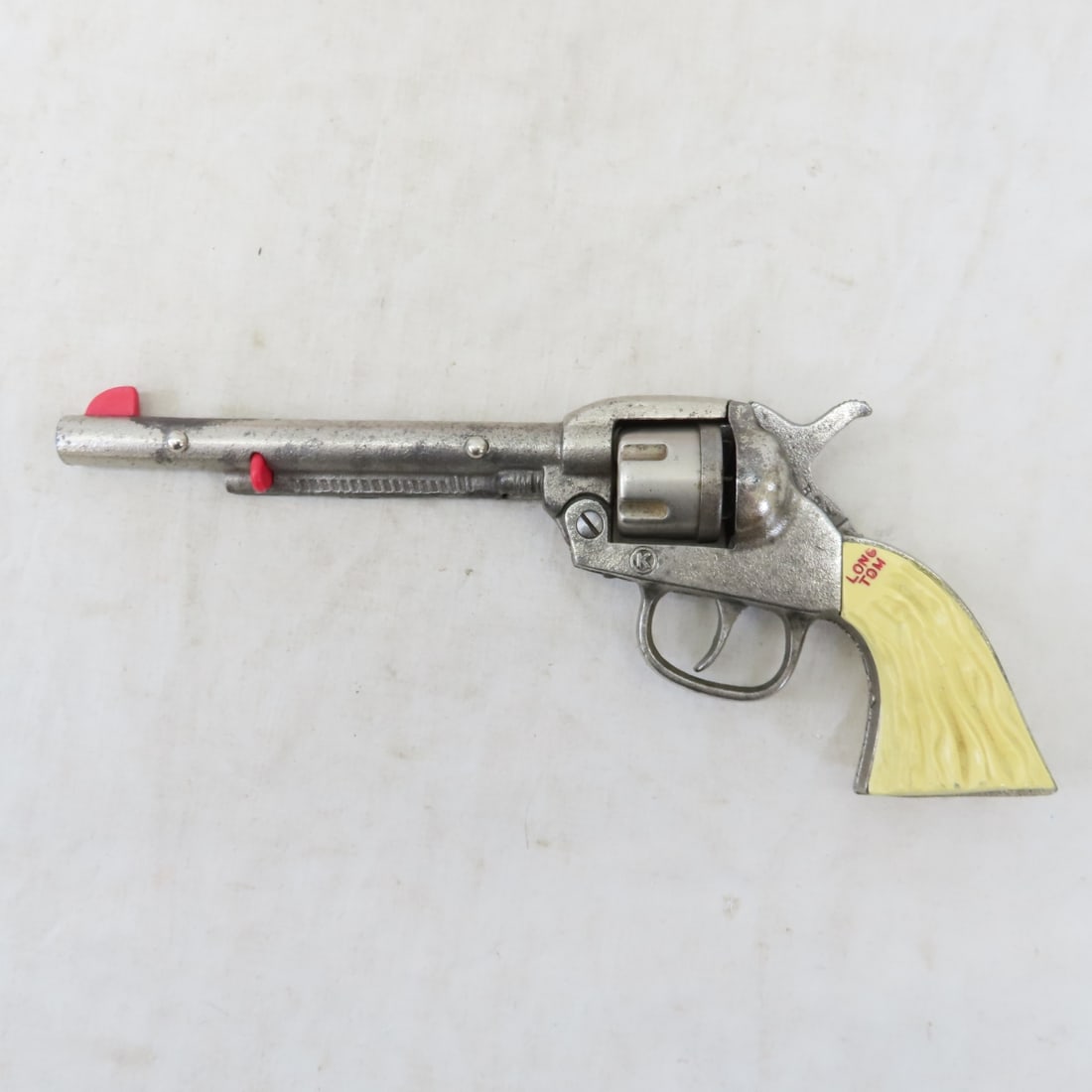 Kilgore "Long Tom" Six Shooter Cap Gun Toy in Box - 2