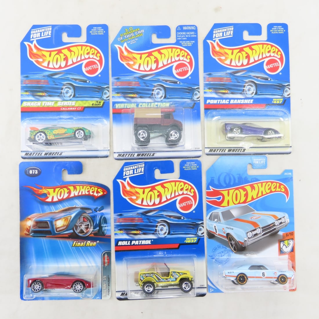 50 1990s & 2000s Hot Wheels Diecast Cars on cards - 3