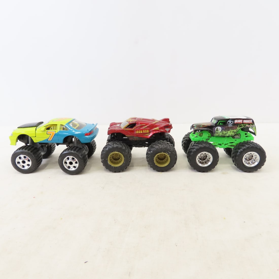 Monster Truck collections, most 1/16 scale, 3 NIP - 11