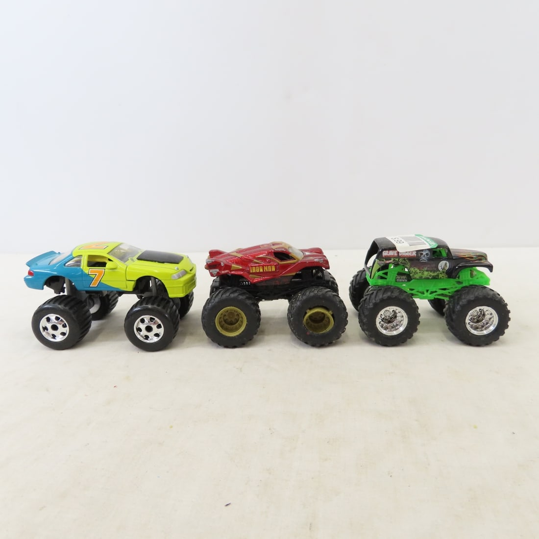 Monster Truck collections, most 1/16 scale, 3 NIP - 12