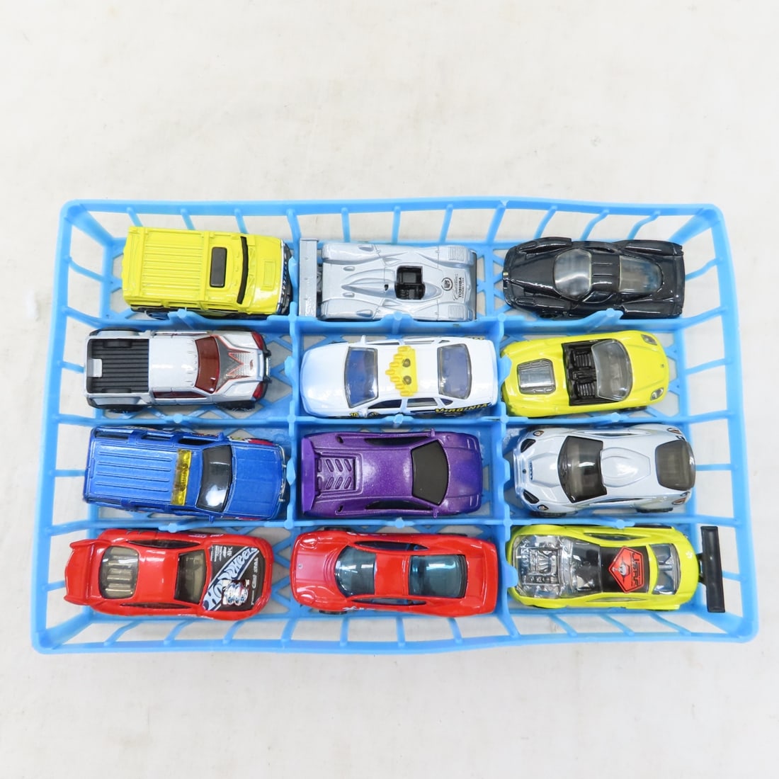 70+ Diecast cars in 2 Cases, Matchbox Gas Station - 8