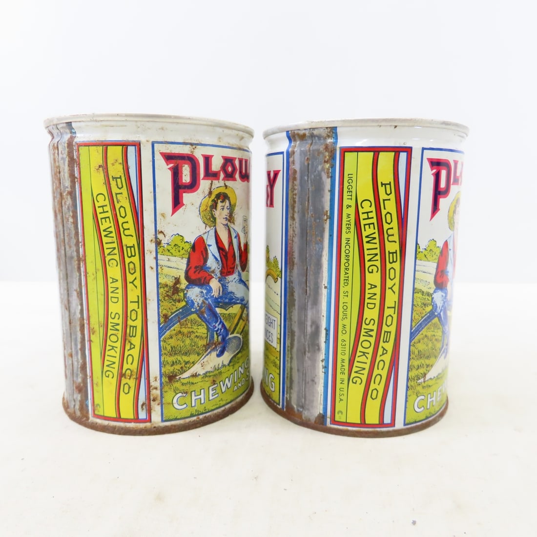 Plow Boy tins, Shoe Shine Kit, Avon Car Cologne - 16