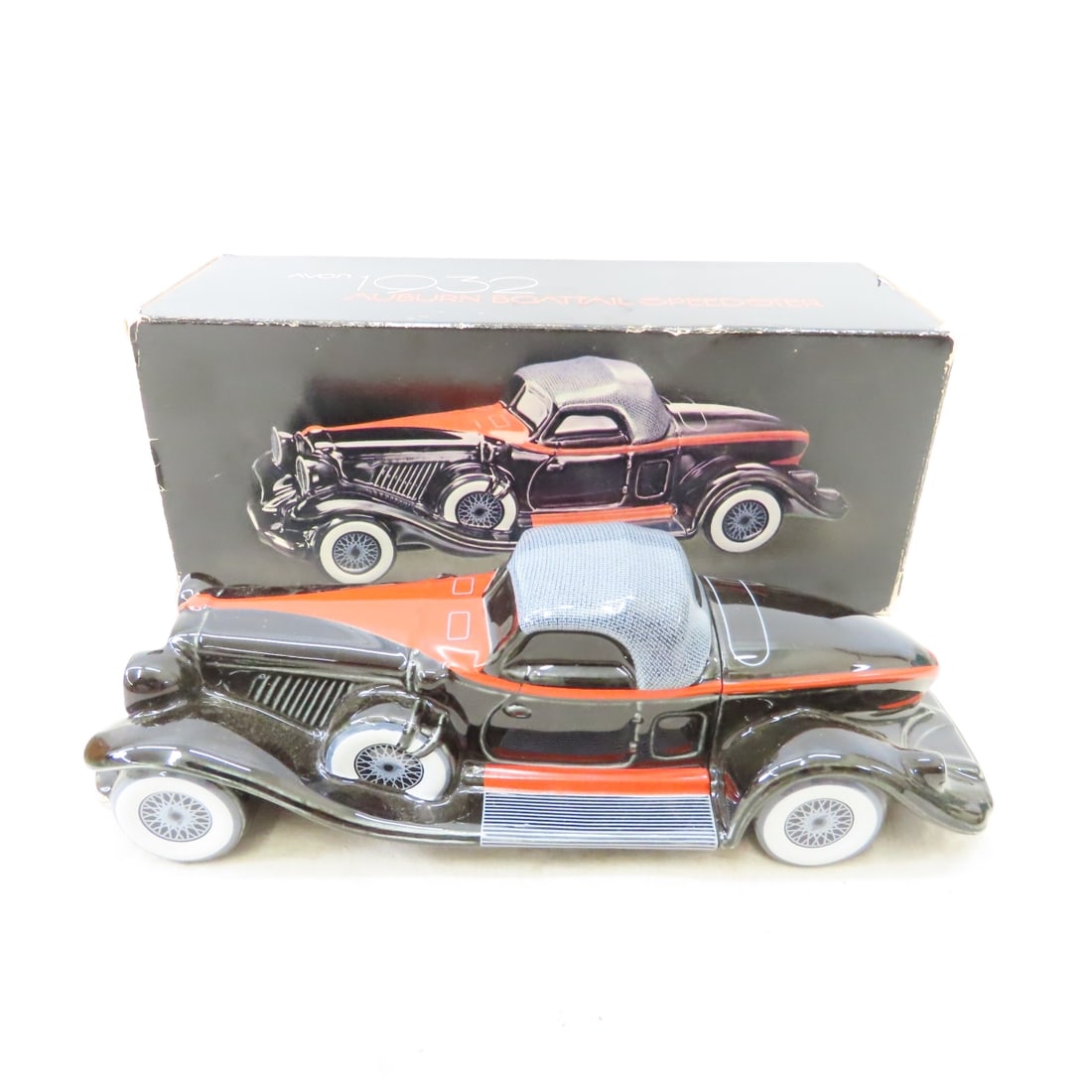 Plow Boy tins, Shoe Shine Kit, Avon Car Cologne - 2