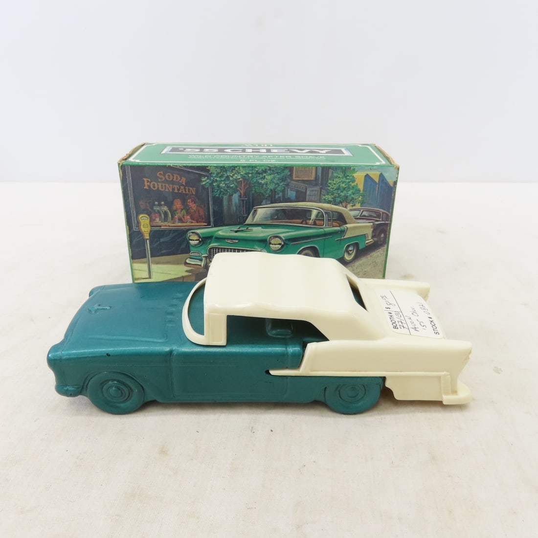 Plow Boy tins, Shoe Shine Kit, Avon Car Cologne - 7