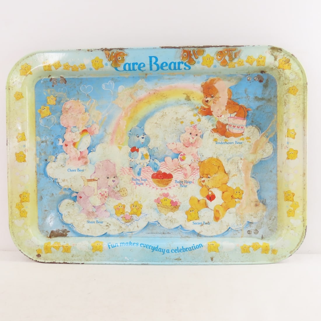 Vintage Care Bear Lunchbox, Tray, VHS & More - 2