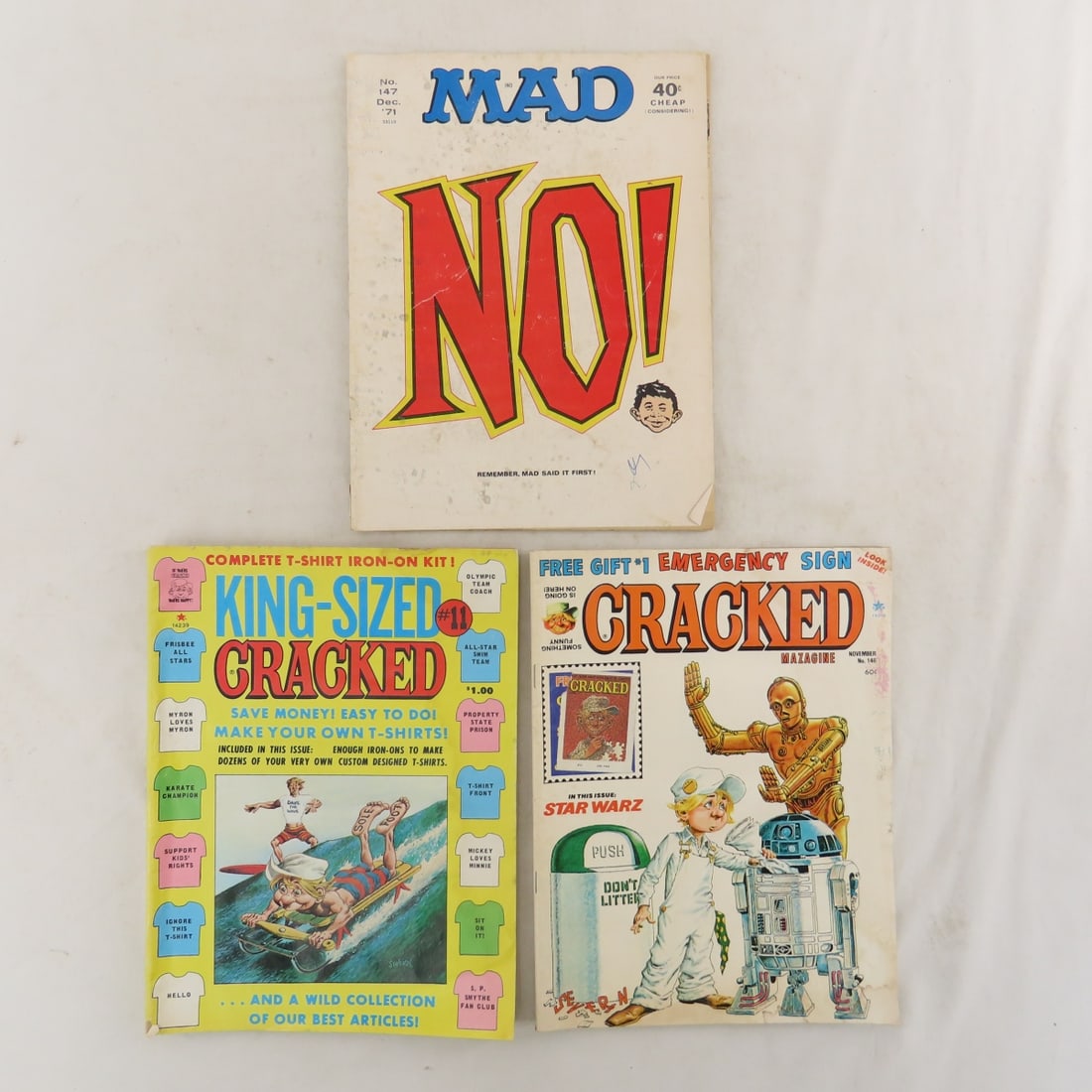 Vintage MAD, Cracked & Junior Scholastic Magazines - 4