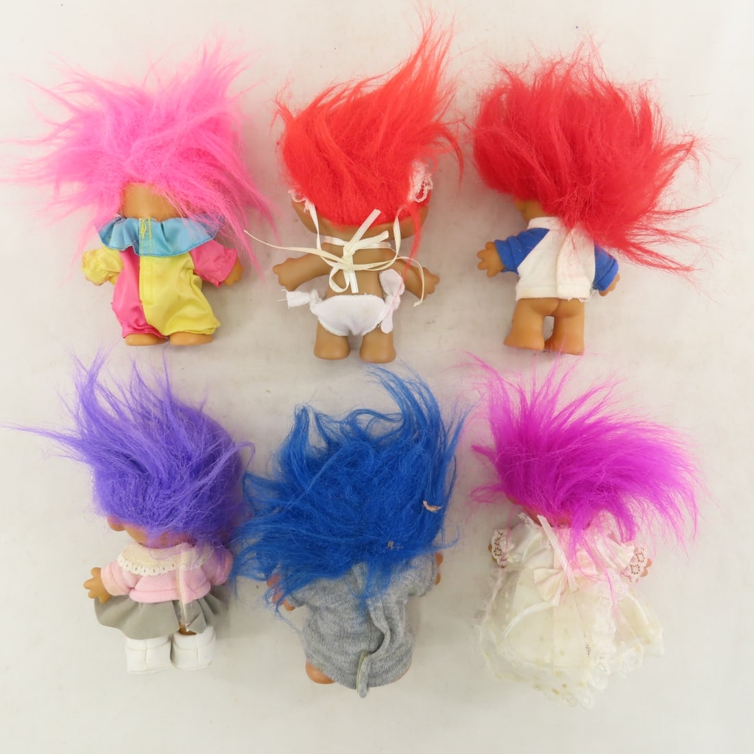 Collection of Treasure Trolls in Case & More - 3
