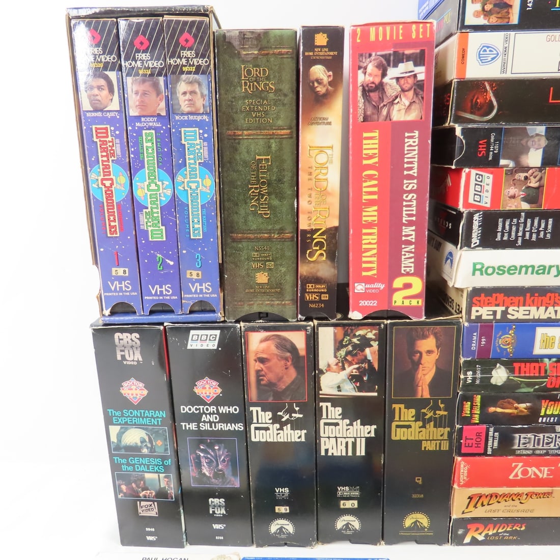 75+ VHS Movies, Godfather, Back To Future & More - 2