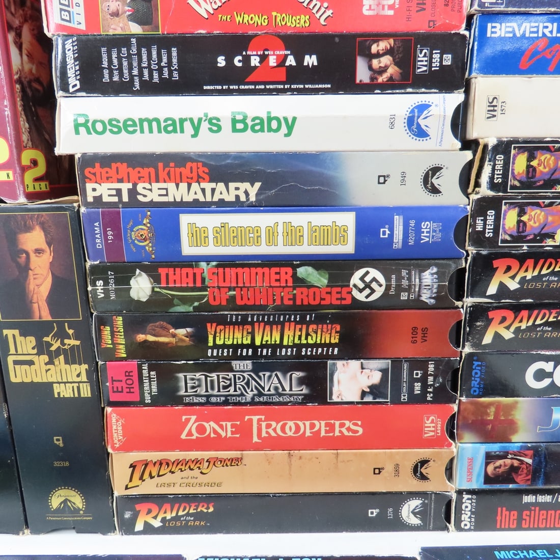 75+ VHS Movies, Godfather, Back To Future & More - 4