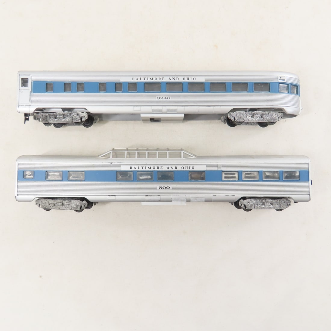 9 B&O Passenger Cars HO Scale- Athearn and Others - 2