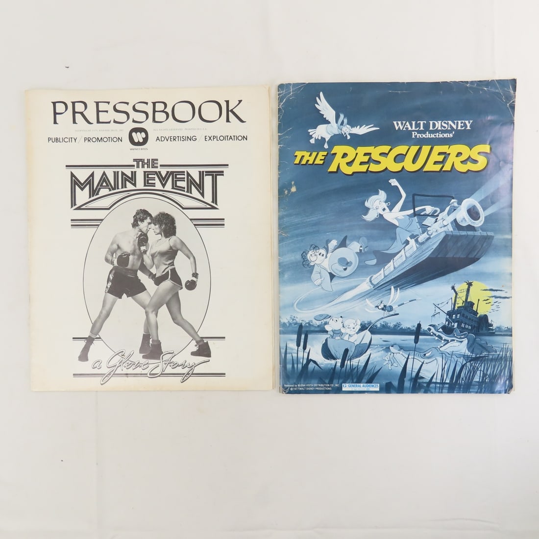 Large lot of movie promo ad slicks and ad pads - 2