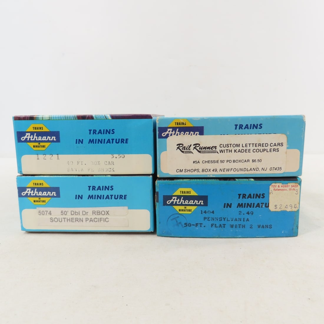 28 Assorted Athearn HO Scale Boxed Train Cars - 5