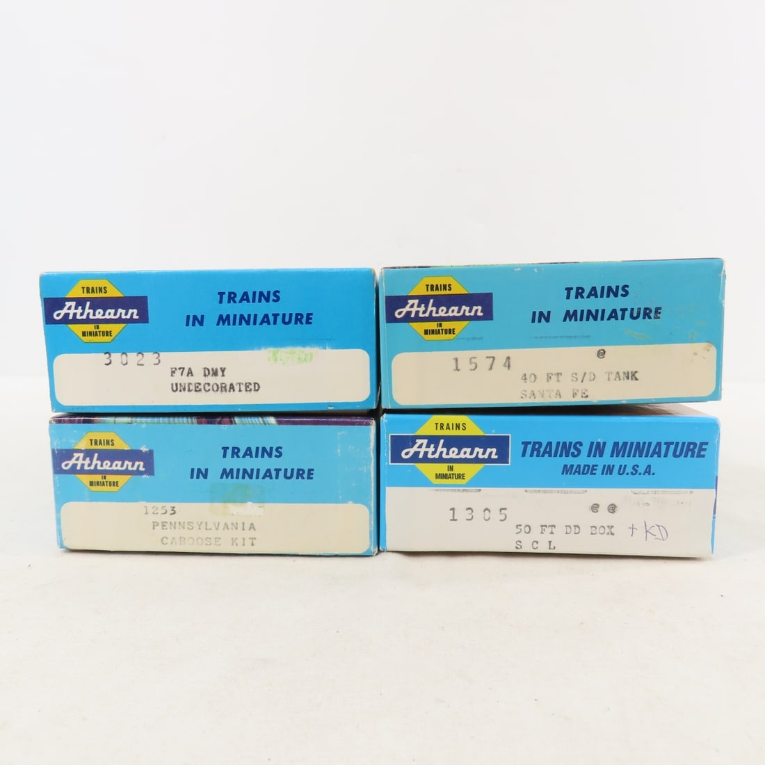 28 Assorted Athearn HO Scale Boxed Train Cars - 7