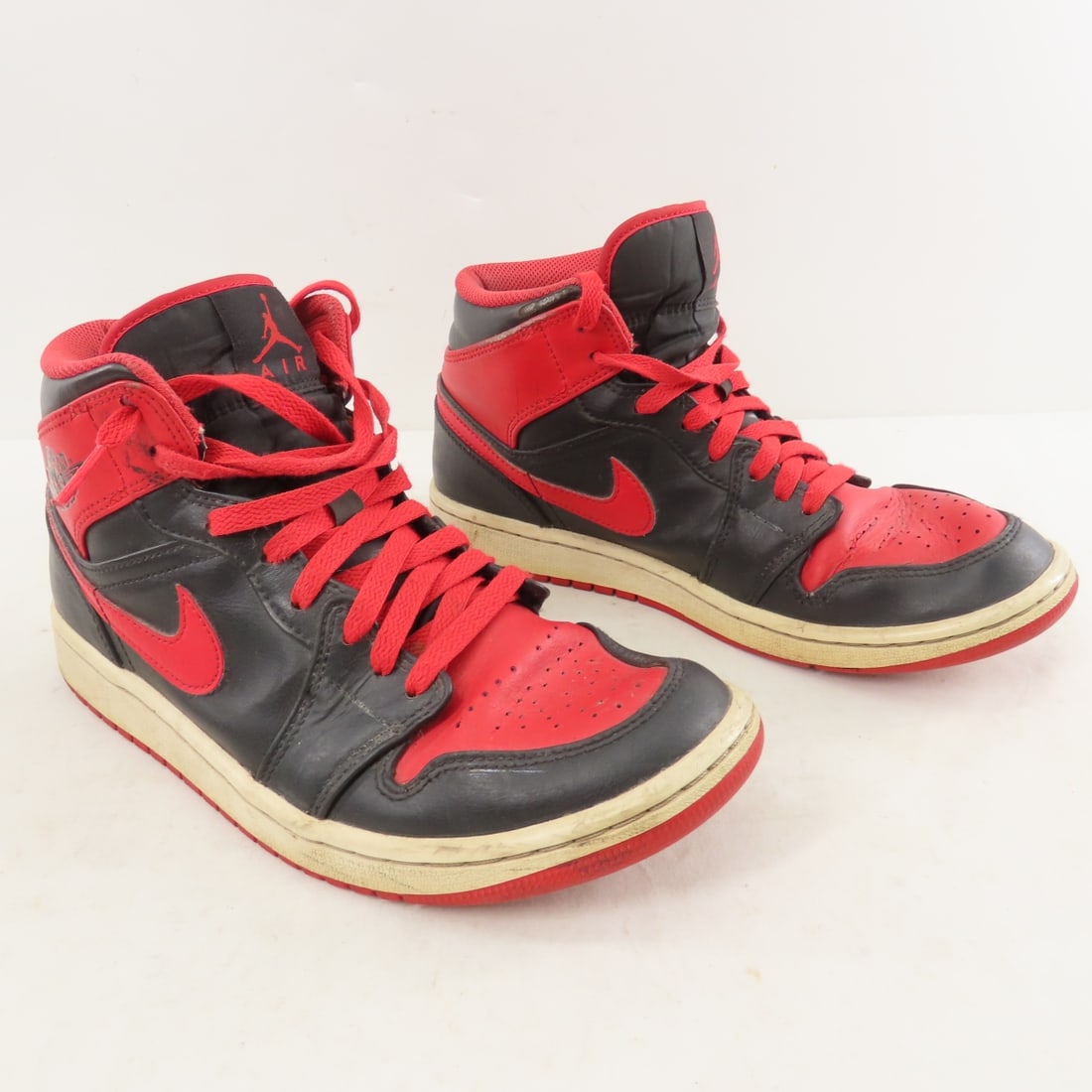 2 Pair Youth Nike Air Jordan 1 Mid Shoes - 4
