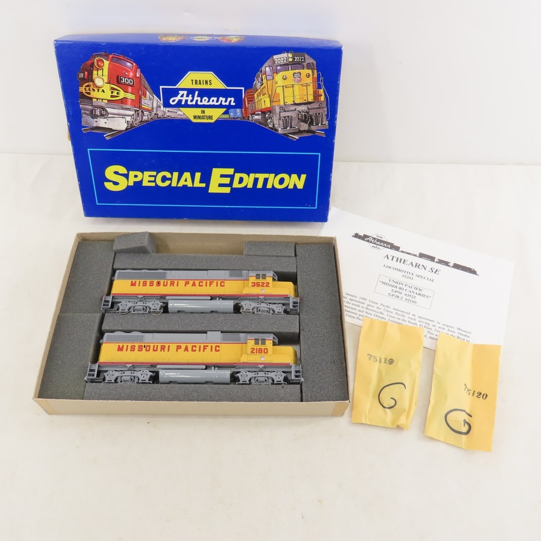 Athearn Special Edition "Missouri Canaries" boxed (1 of 13)