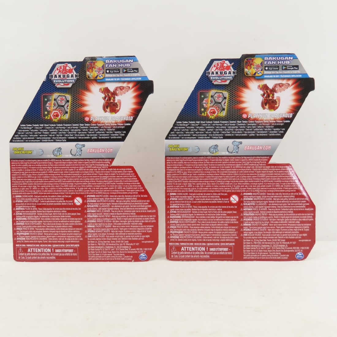 9 Bakugan Evolutions Figures, Sealed - 3