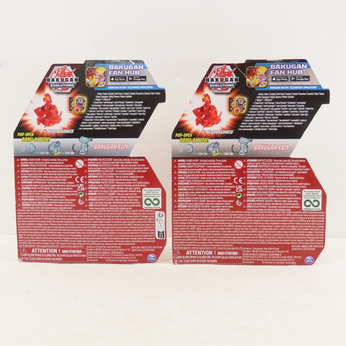9 Bakugan Evolutions Figures, Sealed - 7