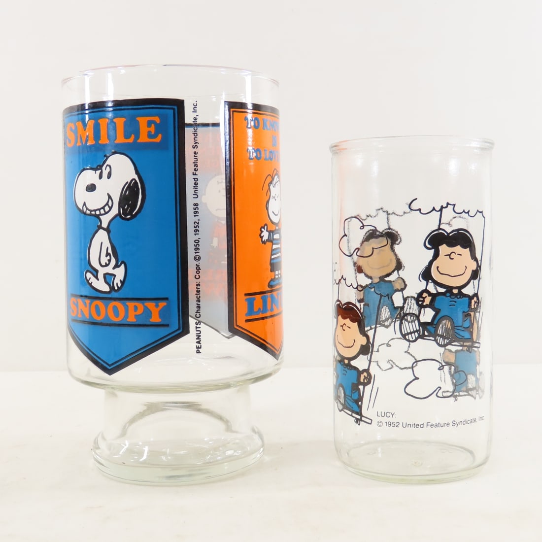 15 Vintage McDonald's & Peanuts Character Glasses - 3